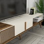 Hanah Home Milan Alt - Nogal y Crema